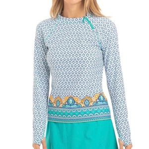 Cabana life jewel rash guard